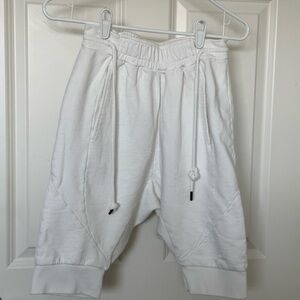 Zara Man Cream Short Joggers